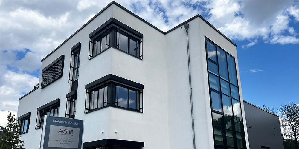 Company building of Avanis GmbH in Bielefeld