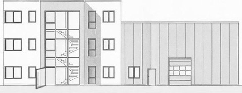 Firmengebäude der Avanis GmbH - Tür auf